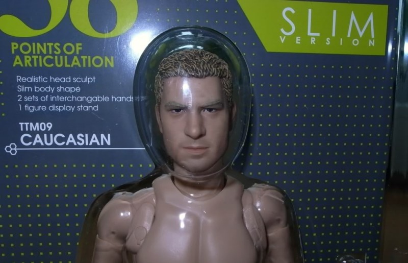 Truetype Figure TTM09 - Caucasian Slim Body