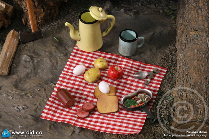 Stove Diorama - WWII German Army