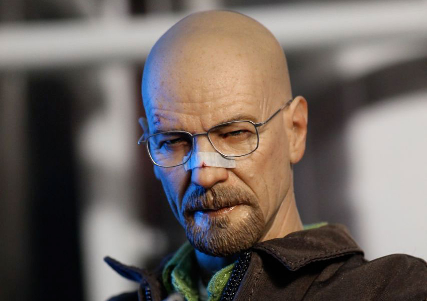 Walter White Head - Battle damaged