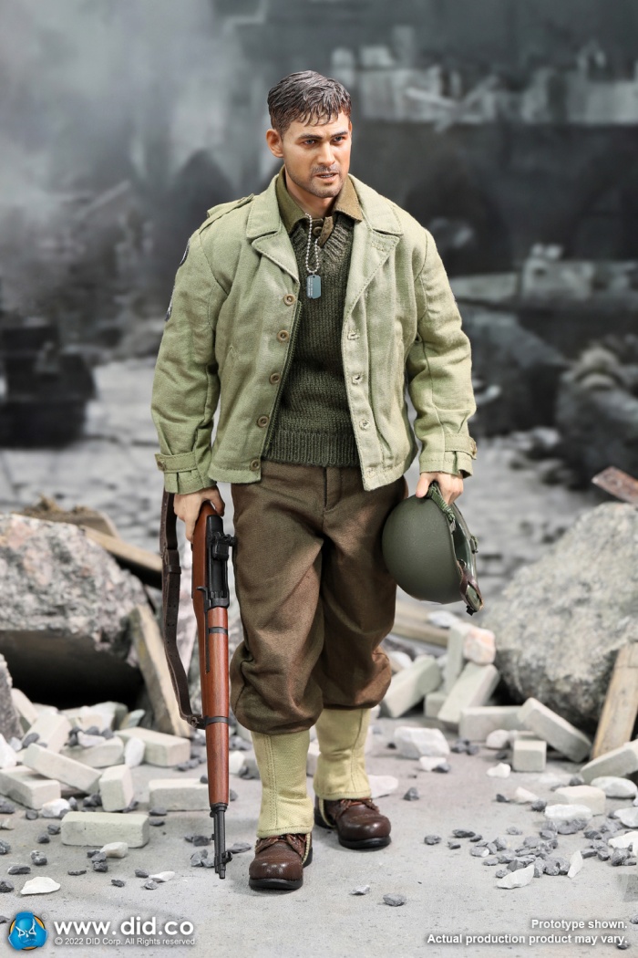Corporal Upham - WWII US 29th Infantry Technican
