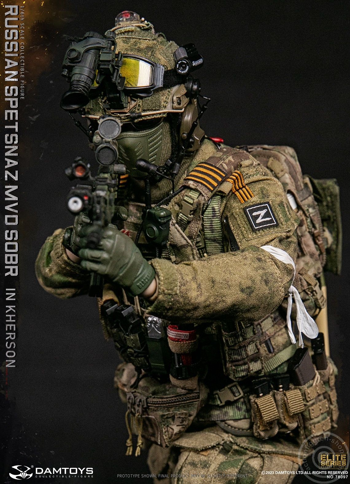 Russian Spetsnaz MVD SOBR In Kherson Russian Spetsnaz MVD SOBR In Kherson