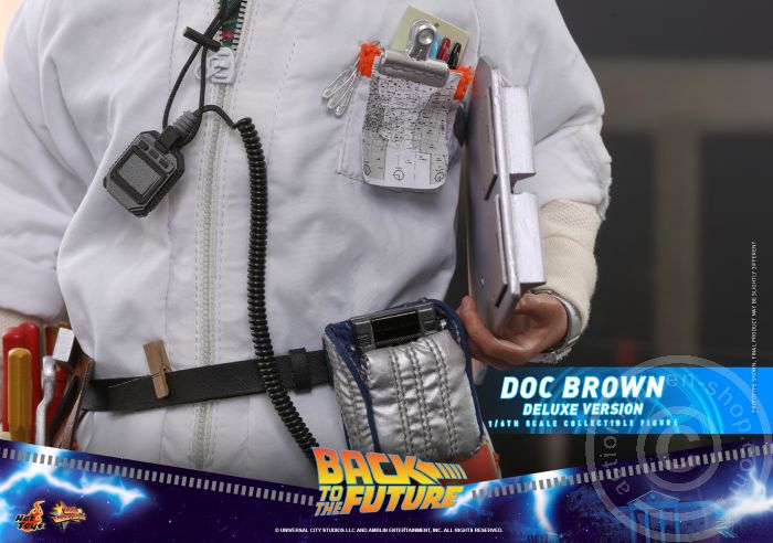 Back to the Future - Doc Brown - (Deluxe Version) - MMS610 Back to the Future - Doc Brown - (Deluxe Version) - MMS610