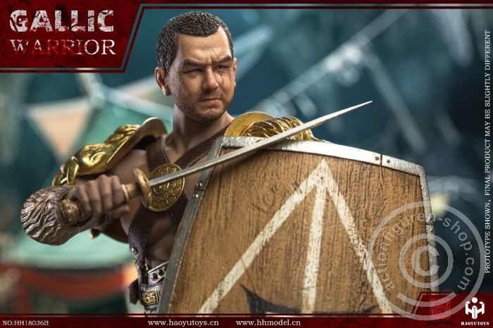 HH18036B-06 Gallic Warrior - Gold Version