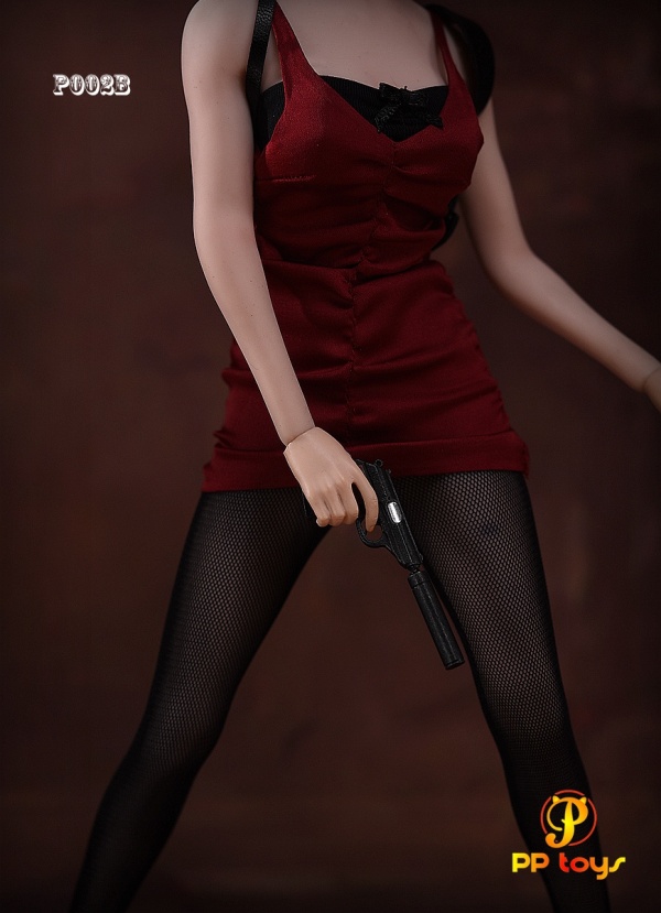 PPT-P002B-08 Female Agent Suit - red Version