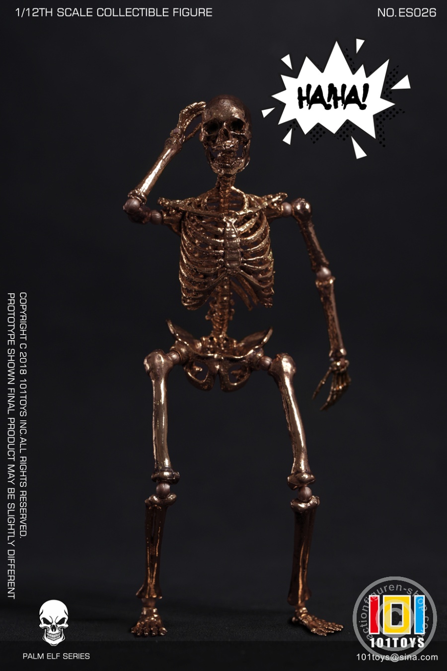 Palm Elf Series - Skeleton Frame Body - Limited Edition Gold double Set - in 1/12 scale