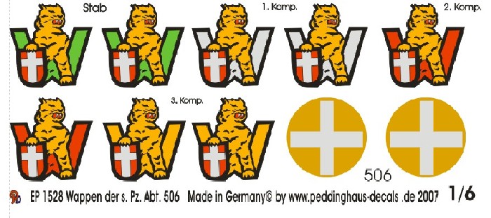 Wappen der s. Pz Abt. 506