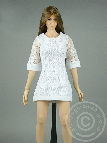NTWL01-08 Sexy White Lace Dress