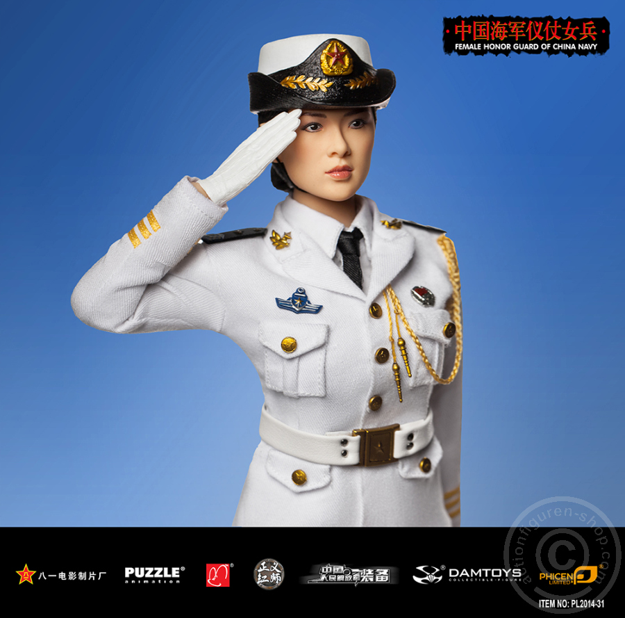 Female Honor Guard from China Navy