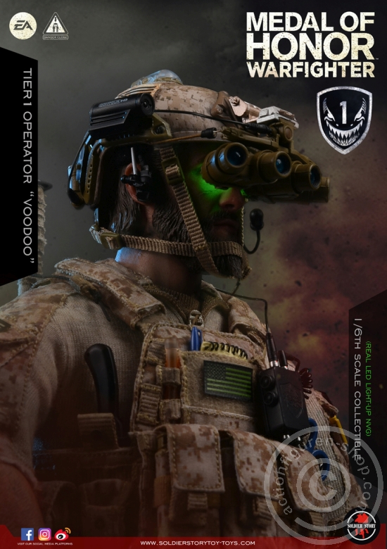 SST106-19 Medal Of Honor Navy SEAL Tier One - Operator "Voodoo"