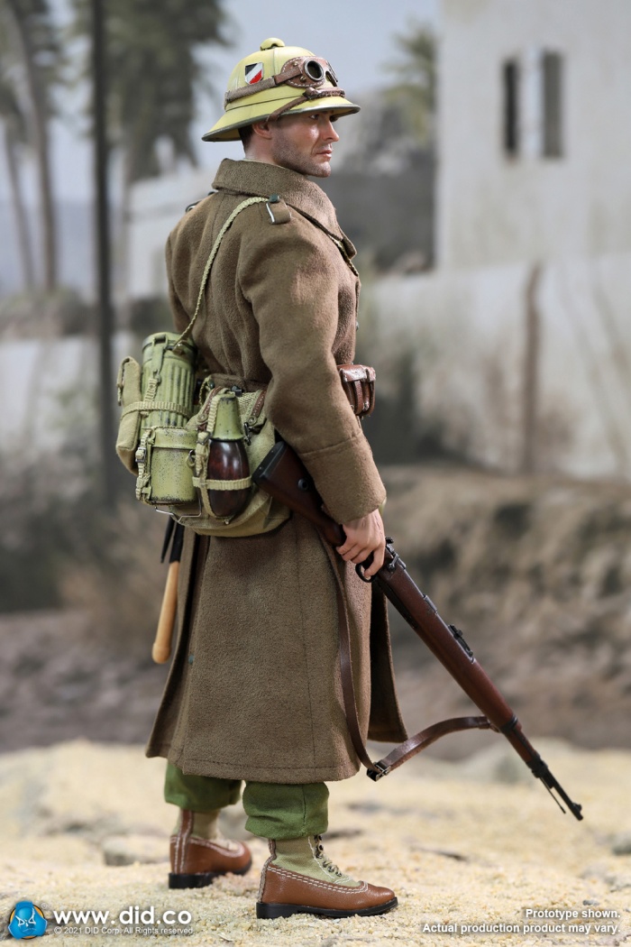80152-39 Burk - WWII German Africa Korps Infantry Man