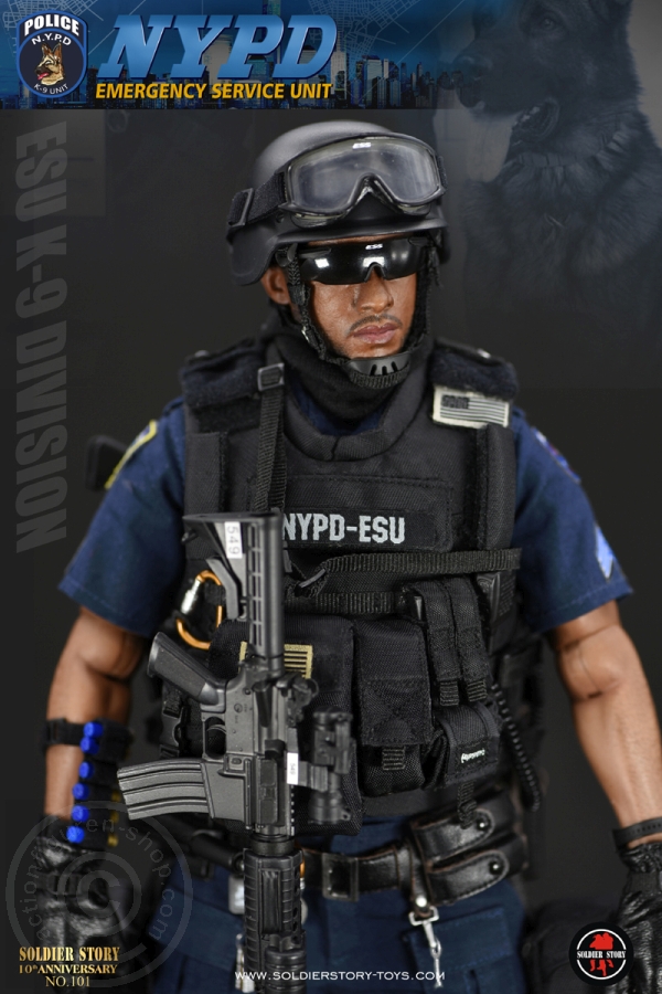 SSt101-30 NYPD - ESU - K-9 DIVISION - (Hundestaffel)