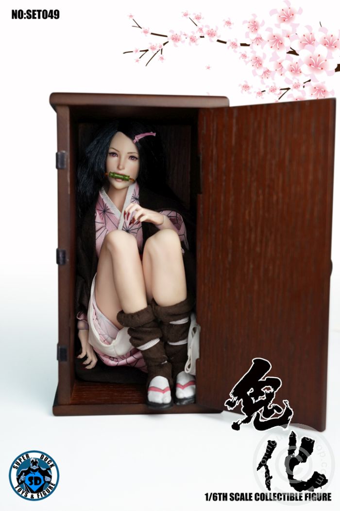 SDS049-07 ONI Girl - Cosplay Cloth & Head Set