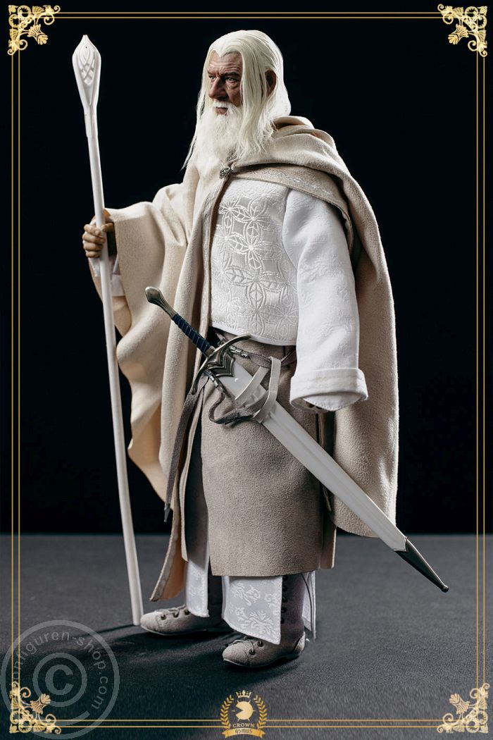 Gandalf The White w/ Horse - LOTR - Crown Series