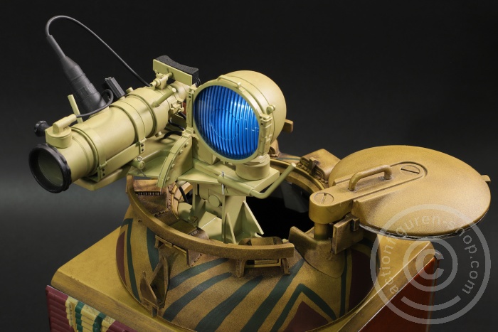 E60068-45 Panther G Tank Diorama (Cupola) - sand - w/ extra MG34 Mount