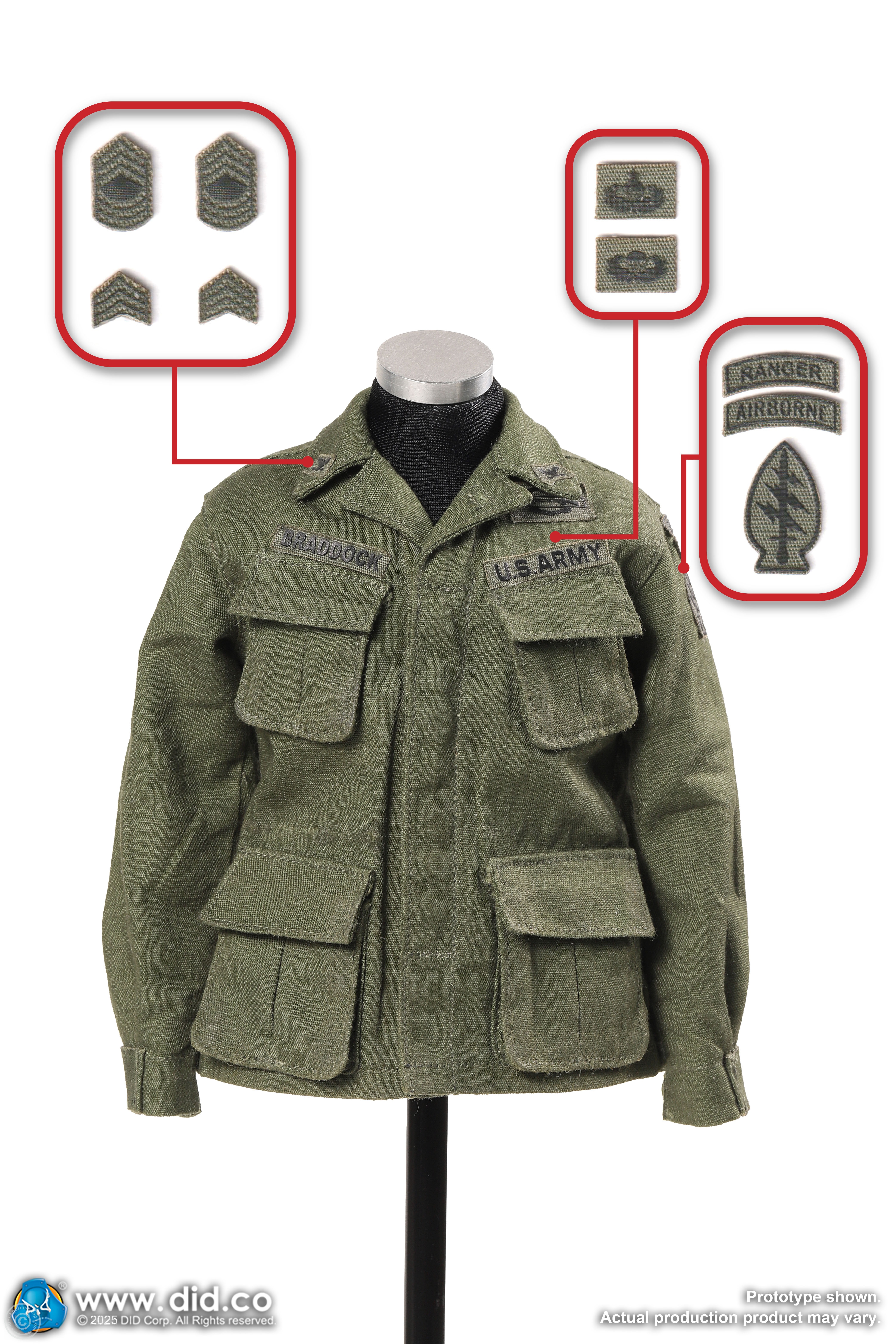 James Braddock - Vietnam War U.S. Army Colonel - in 1/6 scale James Braddock - Vietnam War U.S. Army Colonel - in 1/6 scale