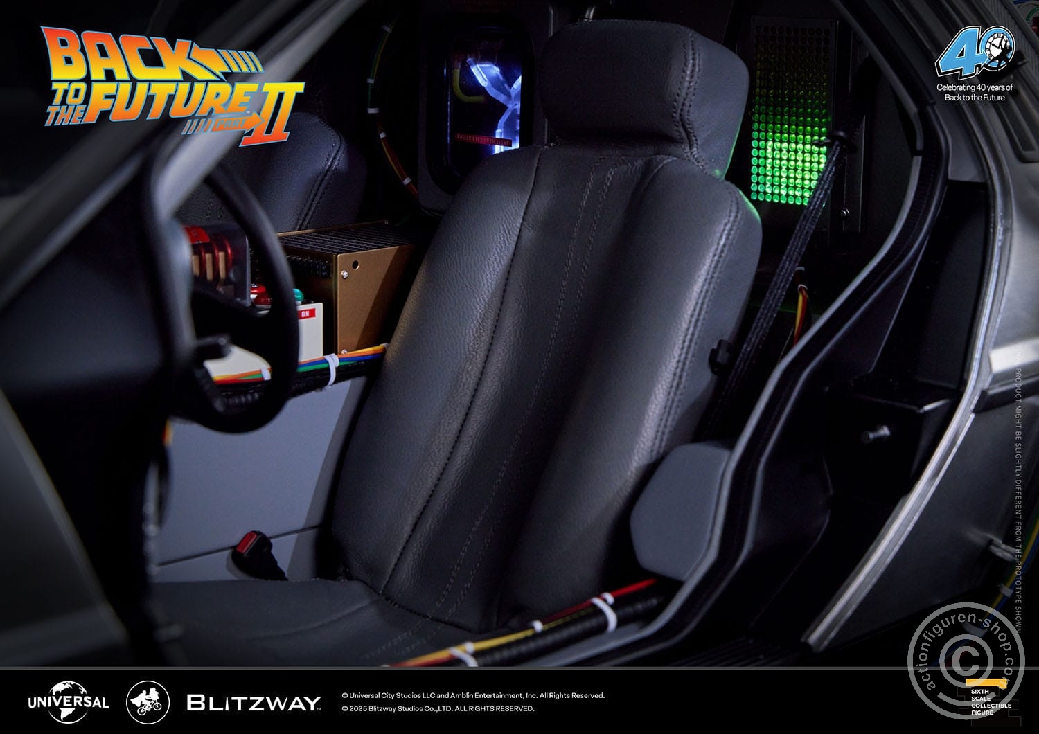 DeLorean Time Machine - Ultimate Masterpiece Series - in 1/6 scale DeLorean Time Machine - Ultimate Masterpiece Series - in 1/6 scale