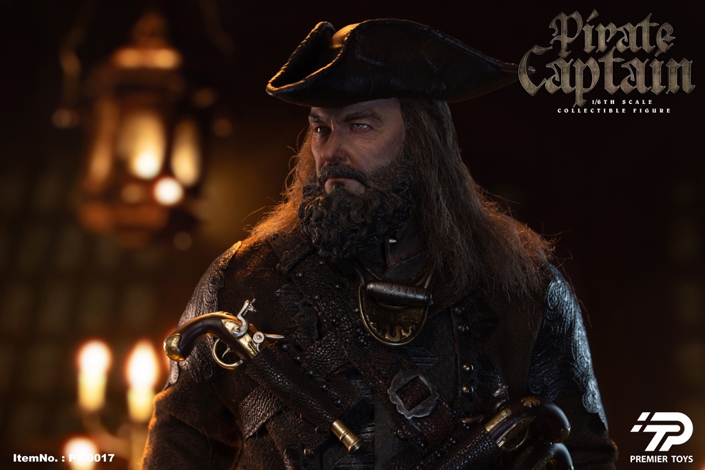 Pirate Captain - Blackbeard - Edward Teach-  in 1/6 scale