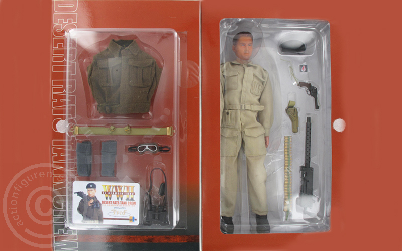 73099-12 Fred - Desert Rats Tank Crew - History CHannel Exclsuive