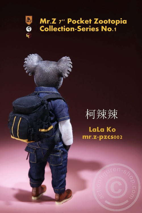 MRZpccs02-08 LaLa Ko - 7" Pocket Zootopia Series No.1