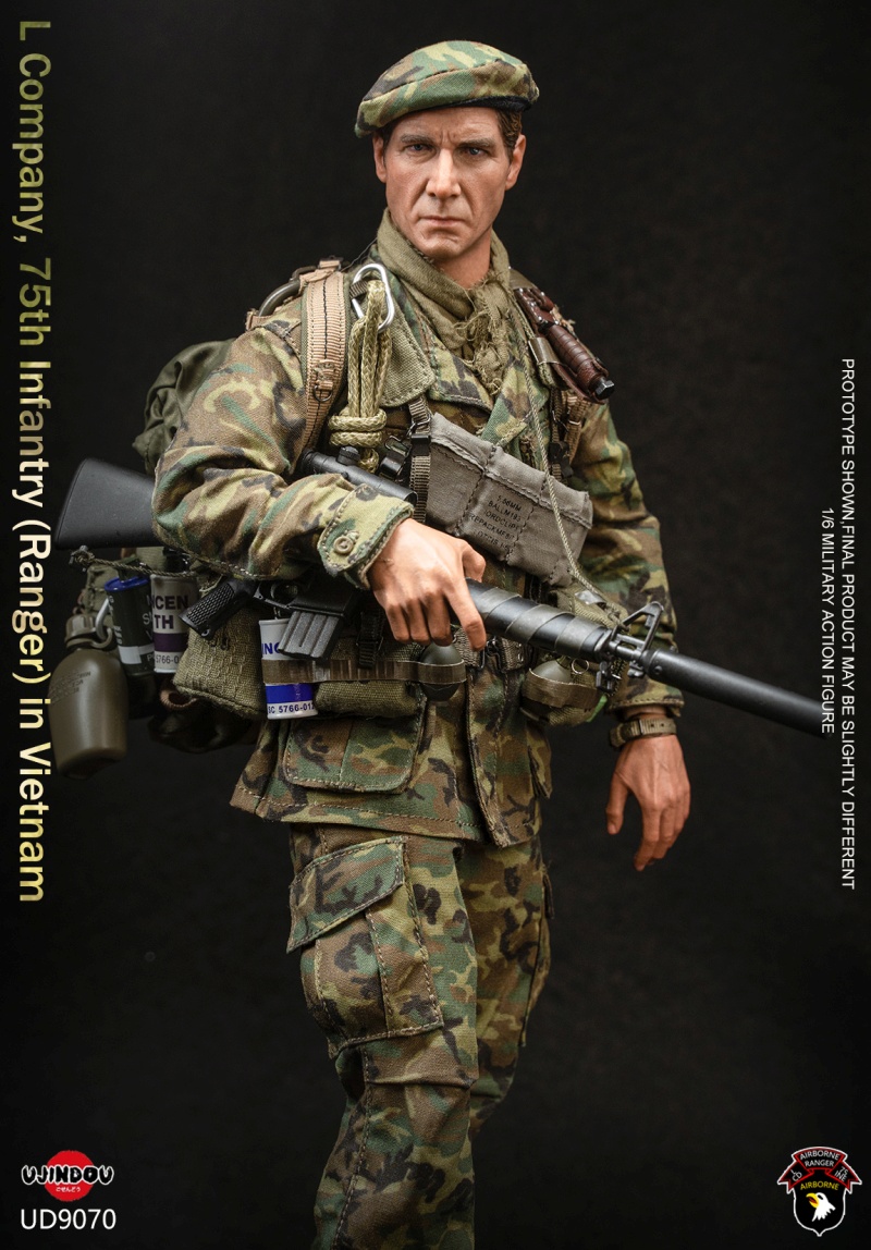 U.S. ARMY L Company - 75th Infantry (Ranger) in Vietnam - in 1/6 scale