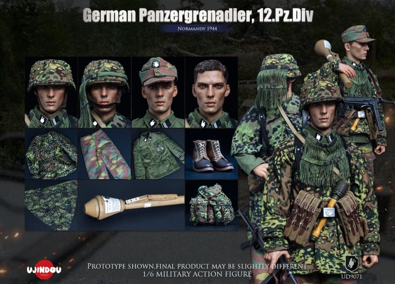 German Panzergrenadier - 12.Pz.Div - Normandy 1944