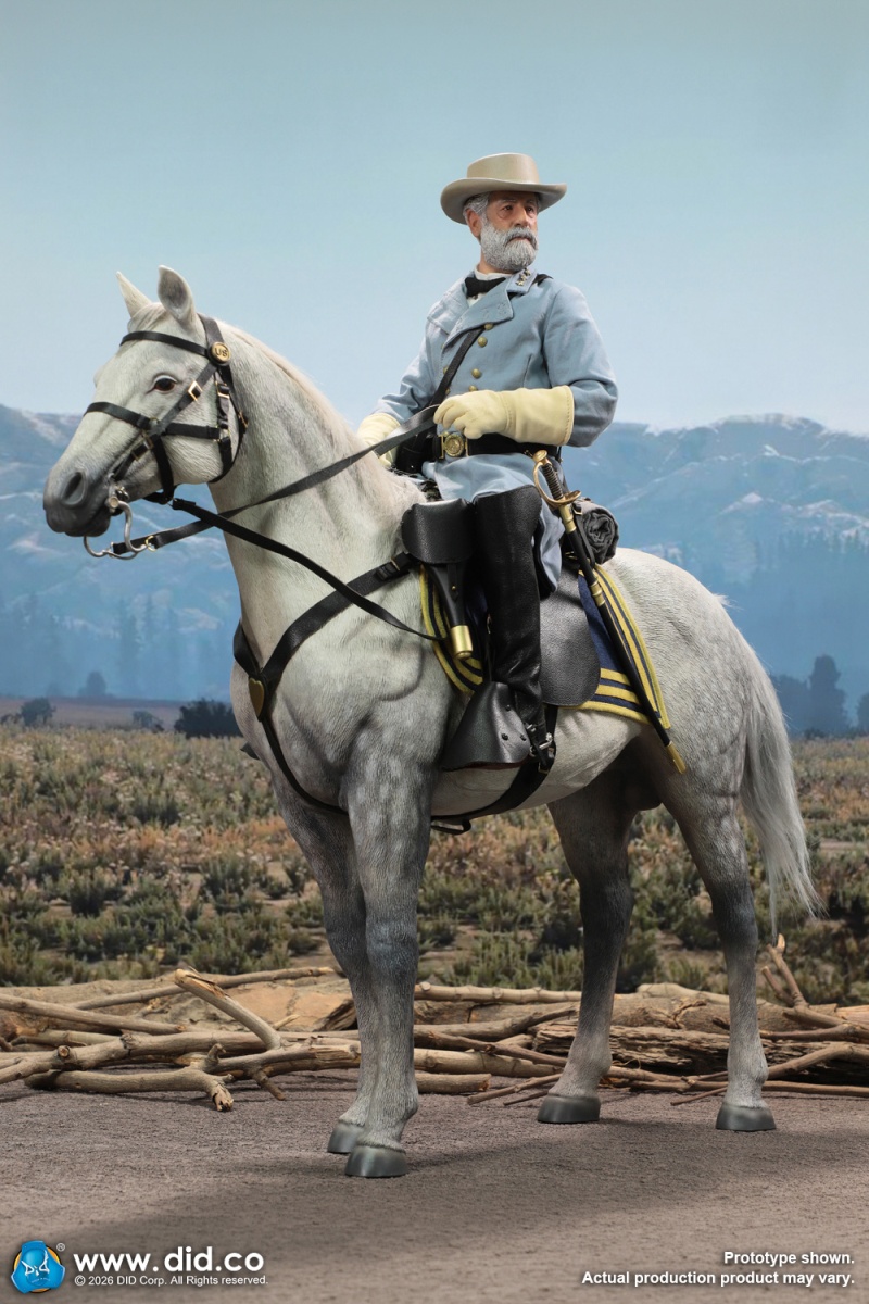 Robert Edward Lee - U.S. Civil War Confederate Army General - in 1/6 scale