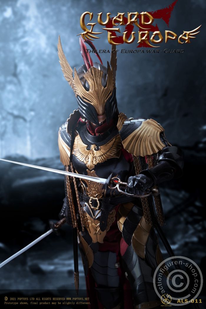 PTALS011-06 Eagle Knight Guard - Black Armor Version
