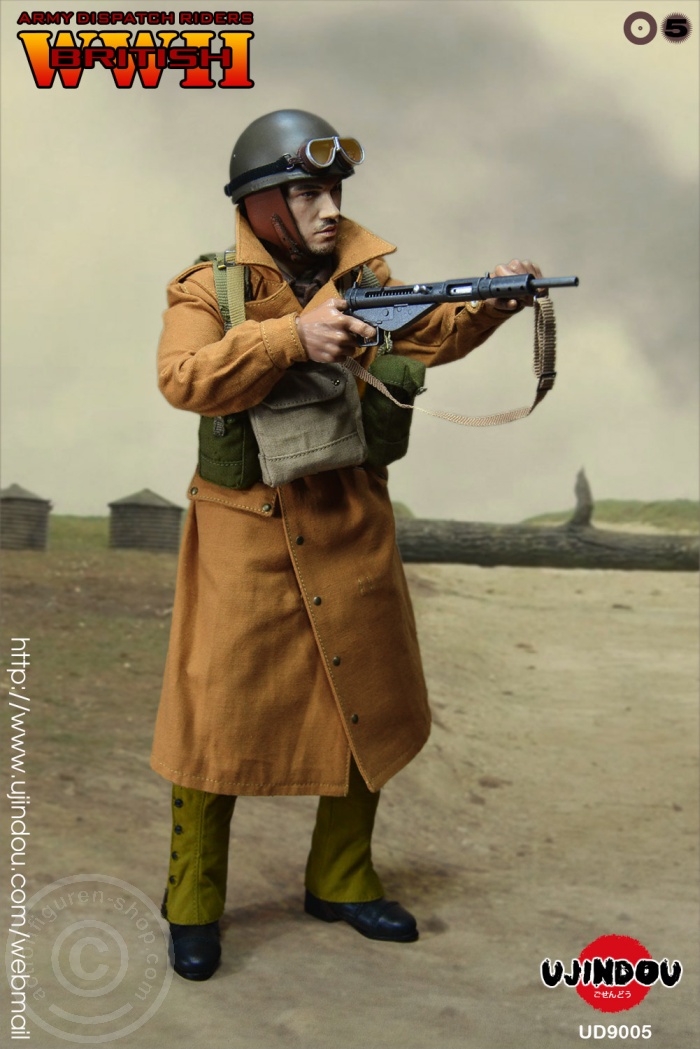 BBTUD9005-22L4m7FeWmbeYUZ Dispatch Rider - WWII British Army