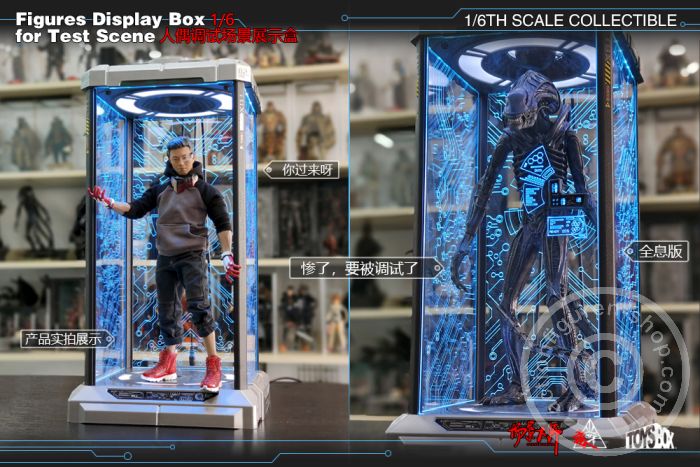 Test Scene Display Box - Holographic