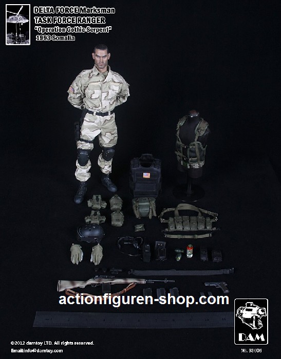 DA93006-33 Delta Force Marksman Tast Force Ranger