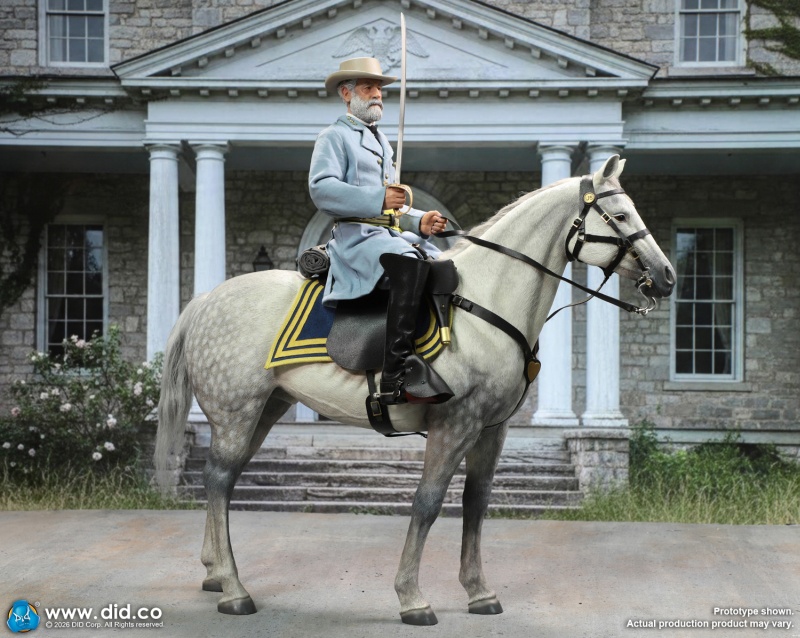 Robert Edward Lee - U.S. Civil War Confederate Army General - in 1/6 scale