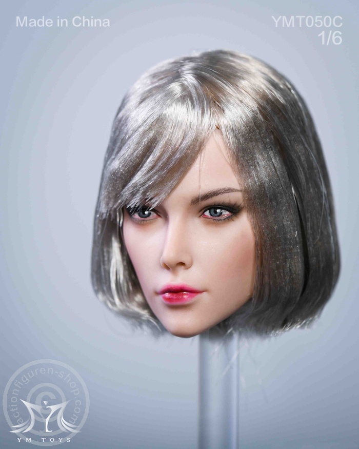 Head - silver short Hair
