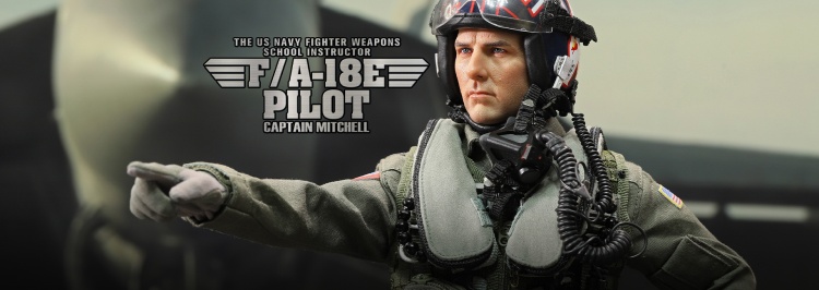 Captain Pete Mitchell - US Navy Fighter Weapons School Instructor F/A-18E Pilot