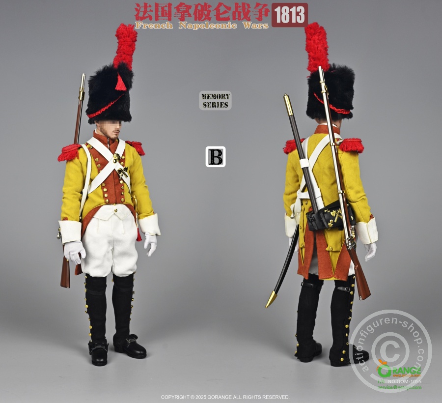 Napoleonic Wars - France 1813 Accessory Set - Set B - in 1/6 scale Kopie