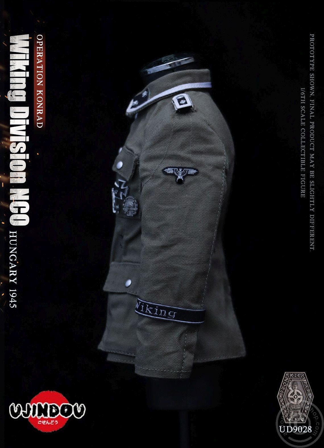 Wiking Division - NCO Operation Konrad - Hungary 1945 - leicht beschädigte Box - Wiking Division - NCO Operation Konrad - Hungary 1945 - leicht beschädigte Box -