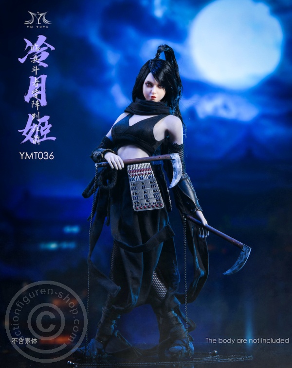 YMT36-12 Cold Moon Ninja - Female Outfit & Head Set