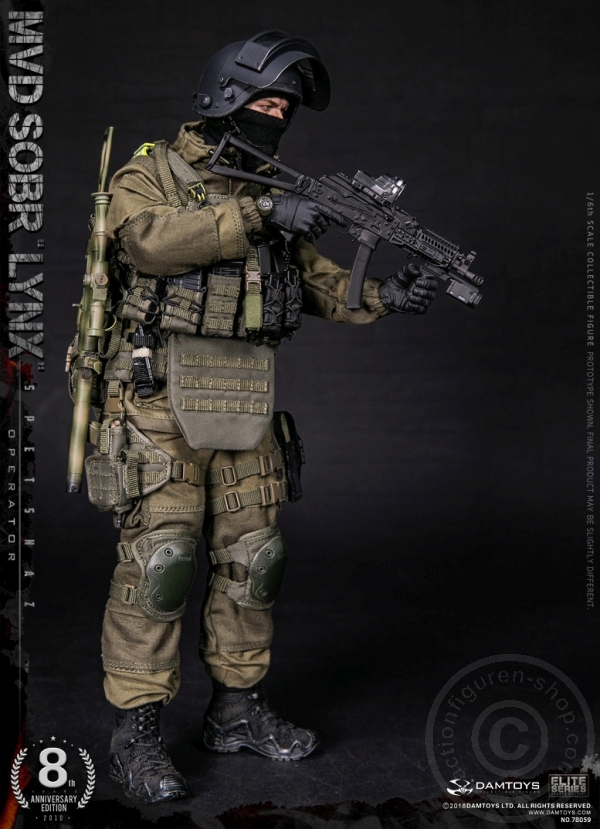 DA78059-07 Russian Spetsnaz MVD - SOBR LYNX - 8th Anniversary Edition