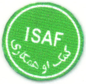 ISAF Abzeichen - grün