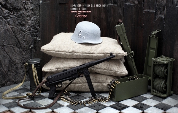 80131-42NLIgWJzNEUvzn Egon - SS-Panzer-Division Das Reich MG42 Gunner