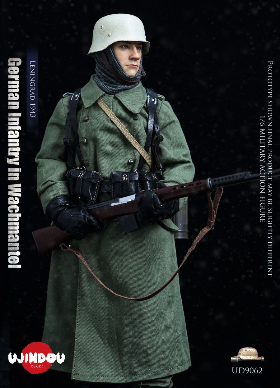 German Infantry - Wachmannschaft - w/ Wachmantel - Leningrad 1943 - in 1/6 scale