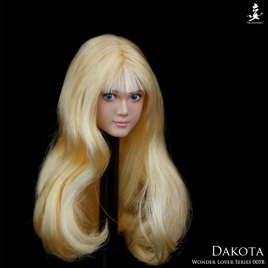 Dakota - Female Head w/ movable Eyes