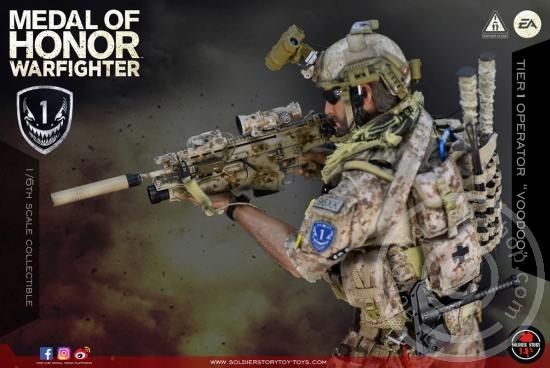 SST106-04 Medal Of Honor Navy SEAL Tier One - Operator "Voodoo"