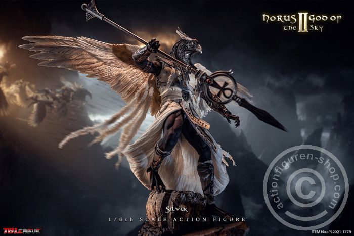 PL2021-177B-05 Horus God of the Sky - Silver Version