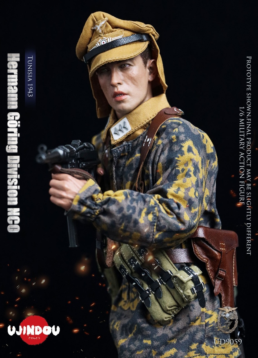 WWII Hermann Göring Division - Tunisia 1943 - in 1/6 scale