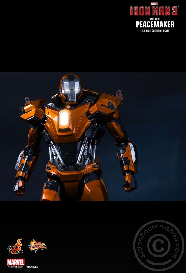 176130-06 Iron Man 3 - Peacemaker (Mark XXXVI) - Exclusive - MMS258