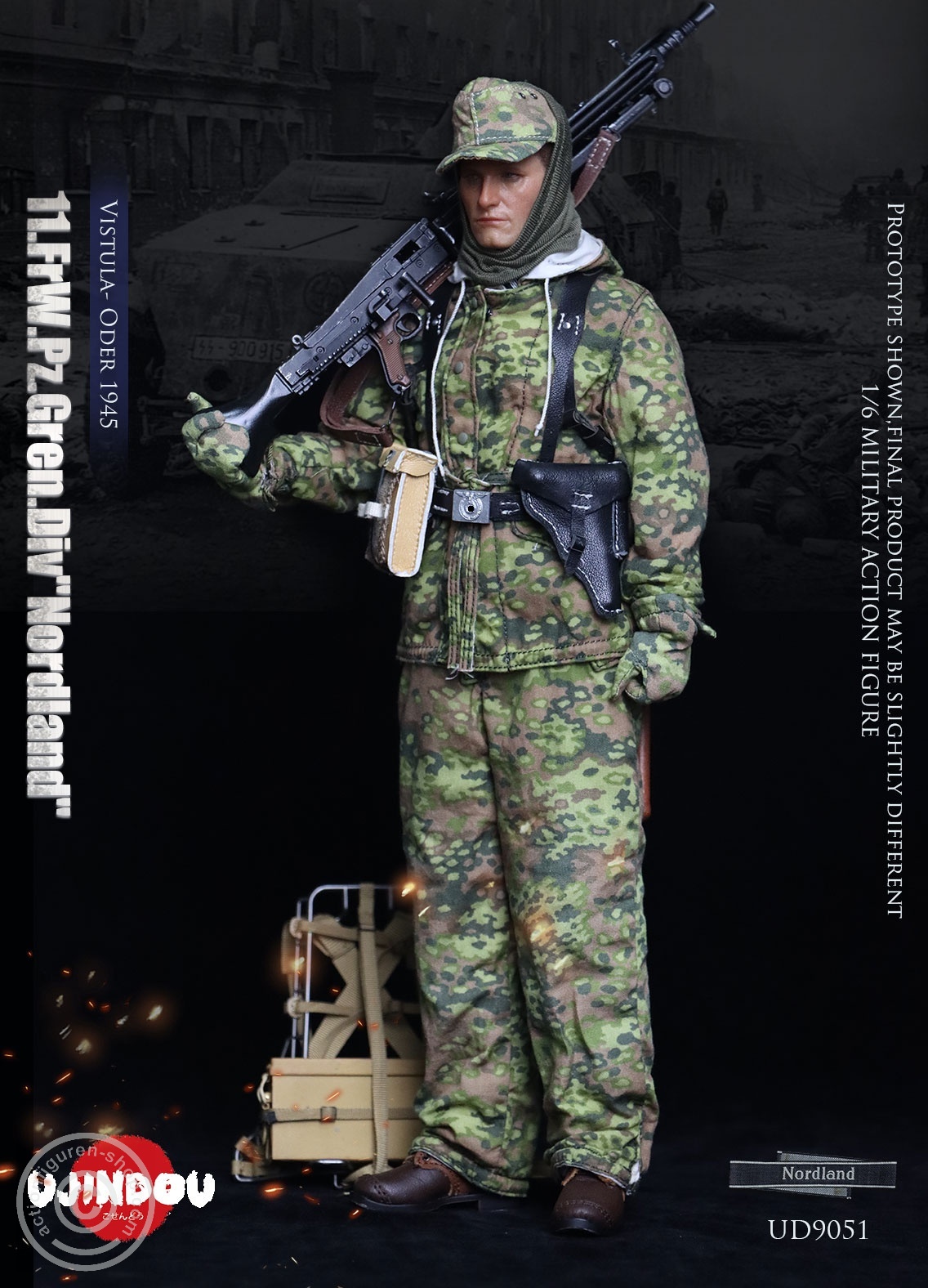 11.FrW. Pz.Gren.Div "Nordland" - WWII - Vistula - Oder 1945 - in 1/6 scale