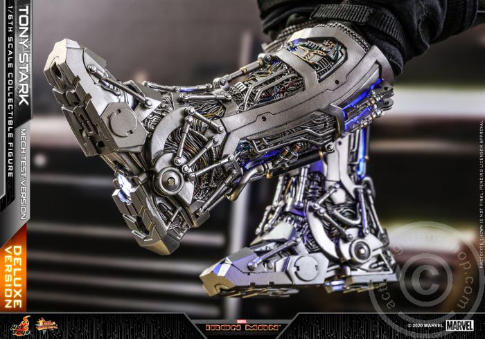 Iron Man - Tony Stark (Mech Test Version) - Deluxe Version - MMS582