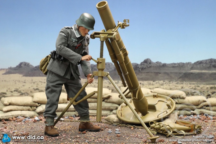 German 12cm Granatwerfer 42 mortar (sand) - WW II