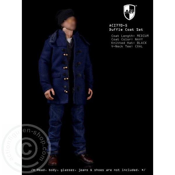 Dufflecoat Set - medium/blue