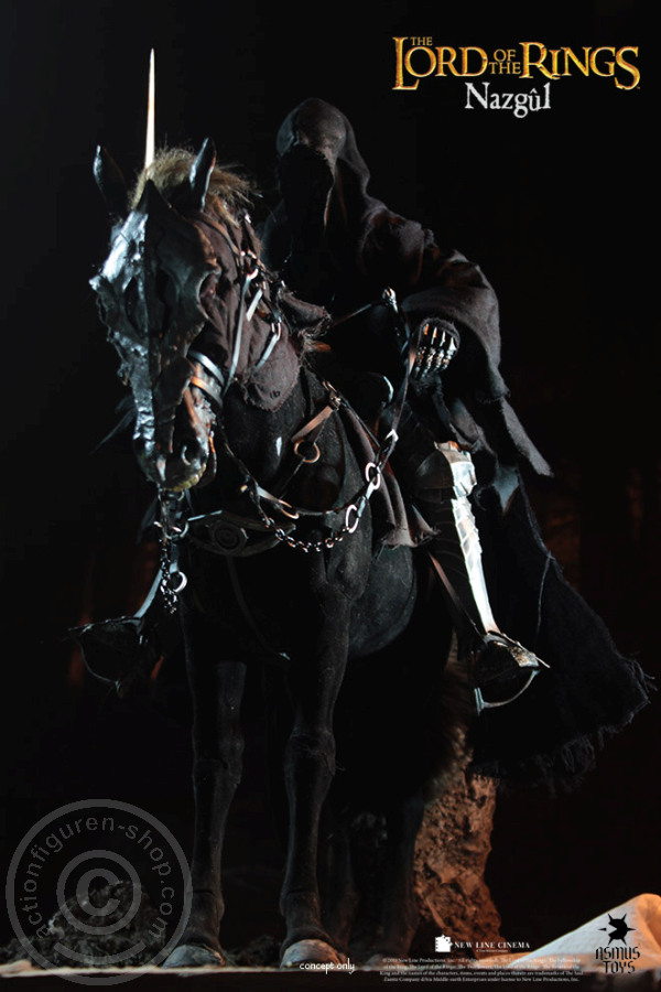 AST020-02 Nazgul mit Pferd - LOTR